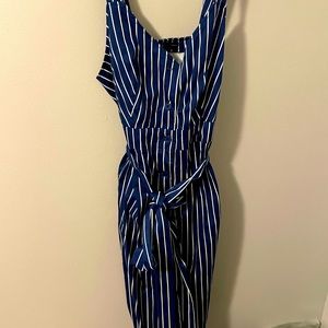 Ftf Navy button down dress